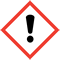 GHS07: dickes Ausrufezeichensymbol GHS07: dickes Ausrufezeichensymbol
