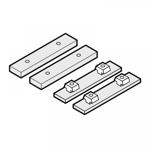 Weishaupt Montageschienenverbinder-Set WTS-F2
