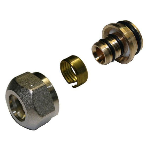 Viessmann Klemmringverschraubung 16 (10Stck) vernickelt
