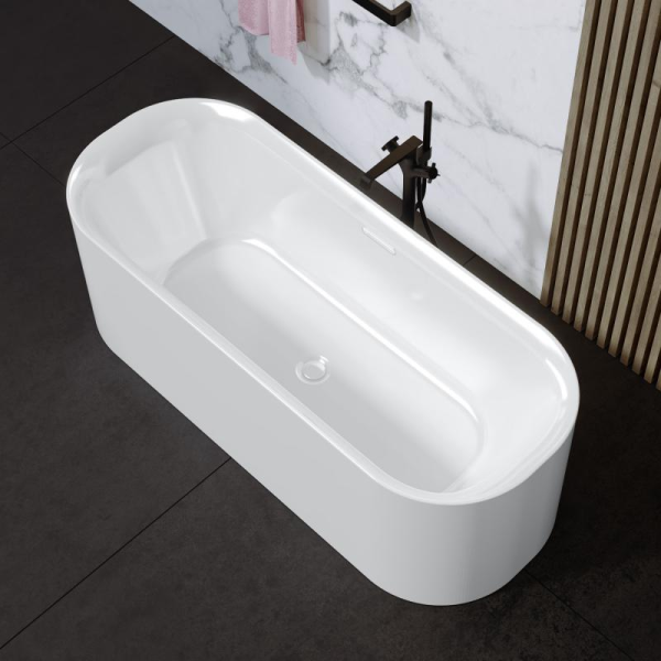 Riho Aktion Devotion Free Freistehende Oval-Badewanne 180 x 71 x 60 cm