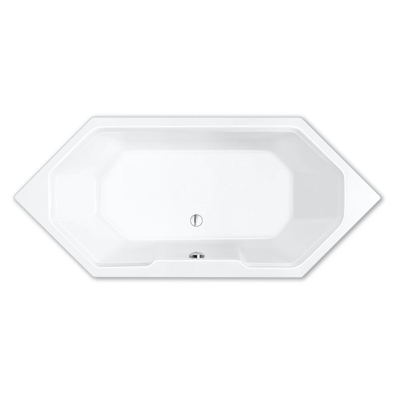 Repabad Pegasus Sechseck-Badewanne weiß 0007092-00-0001 | badexo.de