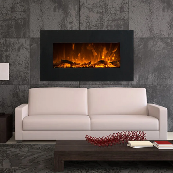 Glow Fire Neptun Elektrokamin schwarz
