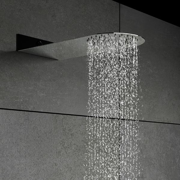Steinberg Sensual Rain "Wall Rain" Regenbrause ultraflach mit Wandanschluss