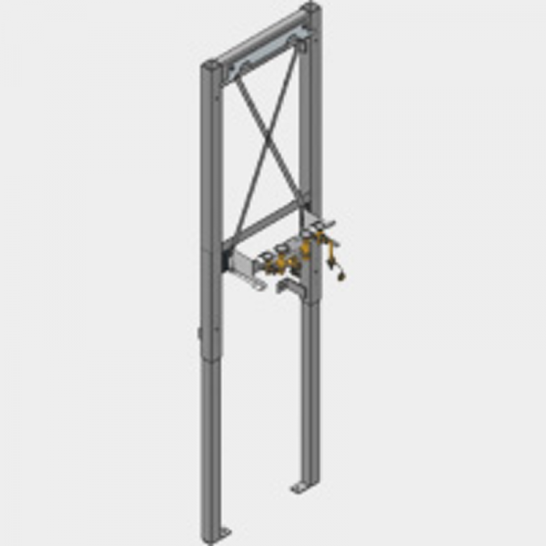 Viessmann Vorwand-Montagerahmen Vitodens 200-W Umlauf