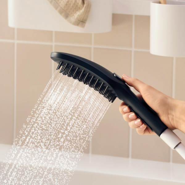 Hansgrohe DogShower Hundebrause mit 3 Strahlarten Select schwarz matt