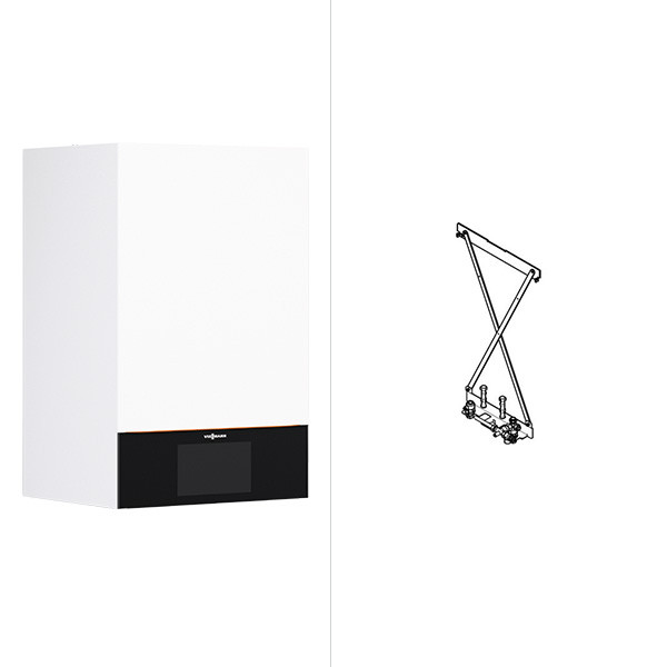 Viessmann Paket Vitodens 300-W solare TW-Erwärmung