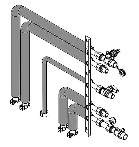 Viessmann Anbausatz seitlich AP VD