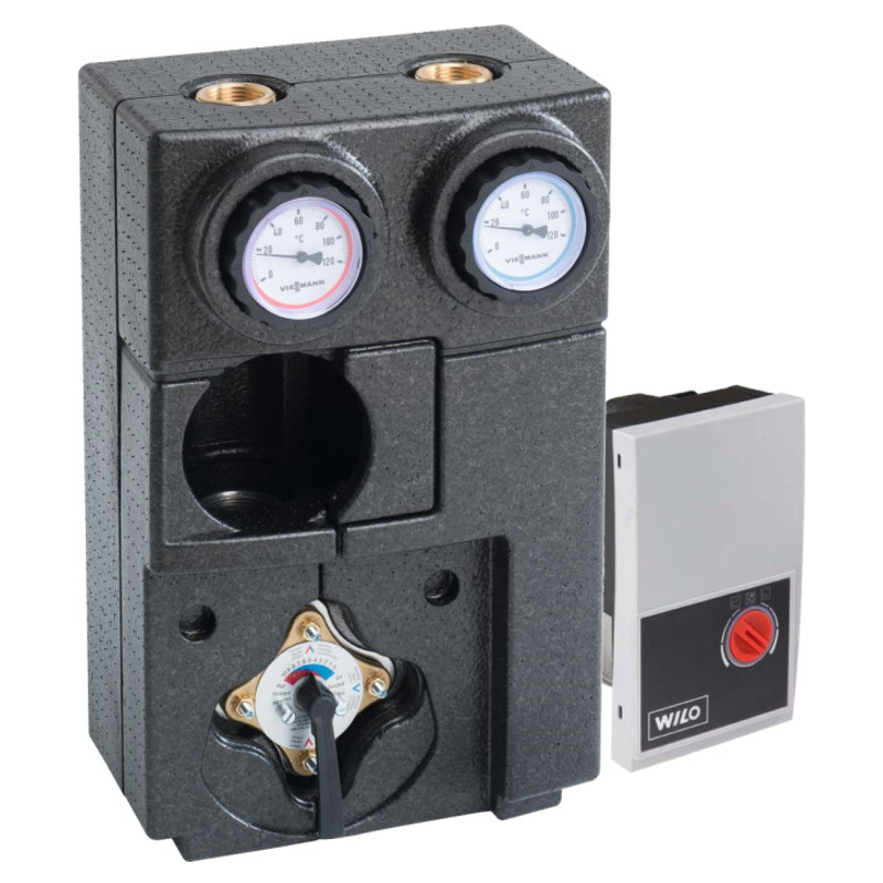 Viessmann Divicon-HKV als Bausatz mit 3-Wege-Mischer Wilo Yonos Para