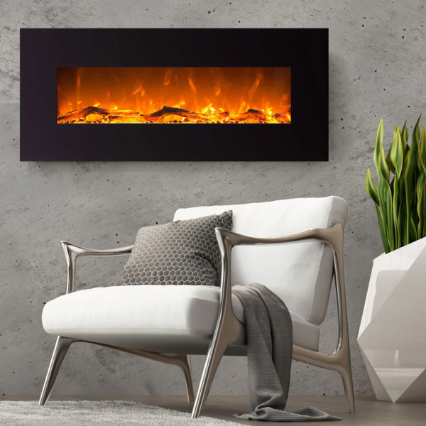 Glow Fire Mars Elektrokamin schwarz