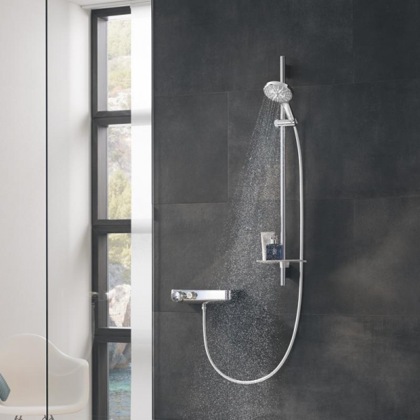 Grohe Rainshower SmartActive 130 Brausestangenset Höhe: 1000 mm, chrom