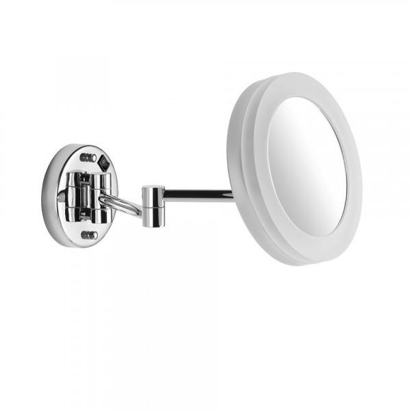 Avenarius Serie 950 LED-Kosmetikspiegel 5-fach zur Wandmontage für Direktanschluss