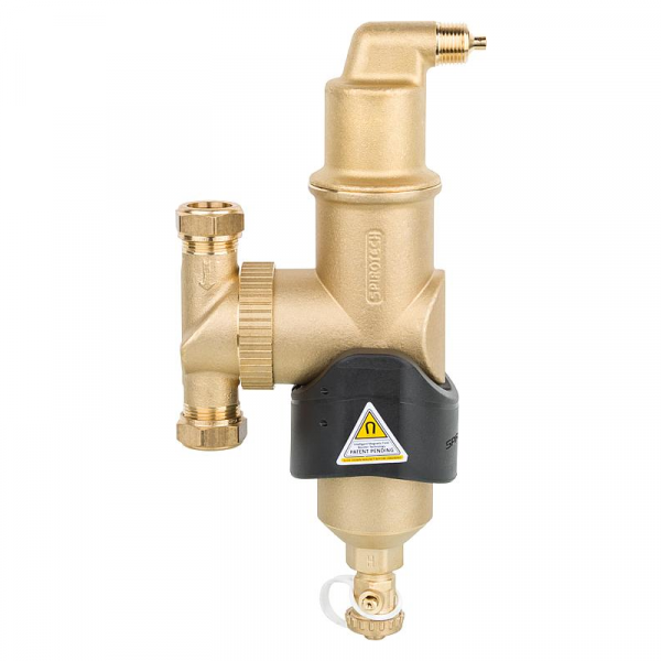 Spirocombi Luft- und Schlammabscheider mit Magnet MB3