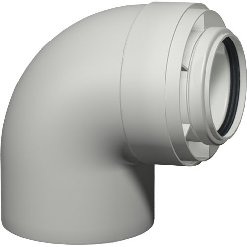 Viessmann AZ-Bogen 87° PPS, konzentrisch
