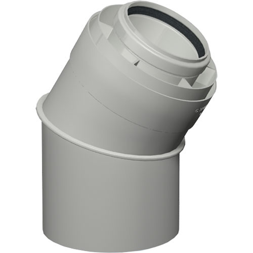 Viessmann AW-Bogen 30° D110/150 (2 Stück)