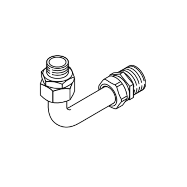 Weishaupt Gasanschluss-Set WTC-GW 15-32-B für Unterputzplatte WHU / Gas-Durchgangshahn