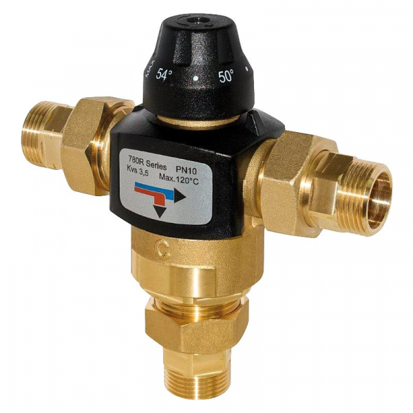 Thermisches Umschaltventil Easyflow Switch 789R 38°- 54°C mit DN20 - 3/4"