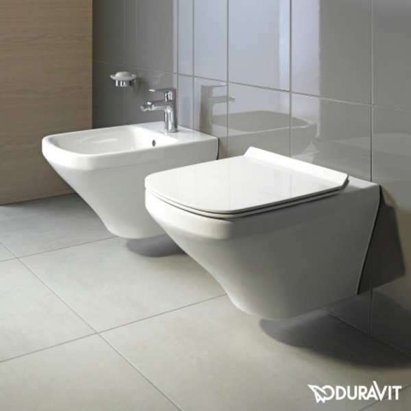 Duravit DuraStyle Wand-Tiefspül-WC rimless Set mit SoftClose WC-Sitz