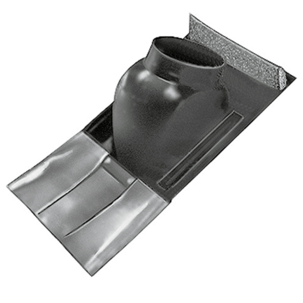 Wolf Universalpfanne Schrägdach 25-45Gr rotbraun, mit flex. Bleischürze unten
