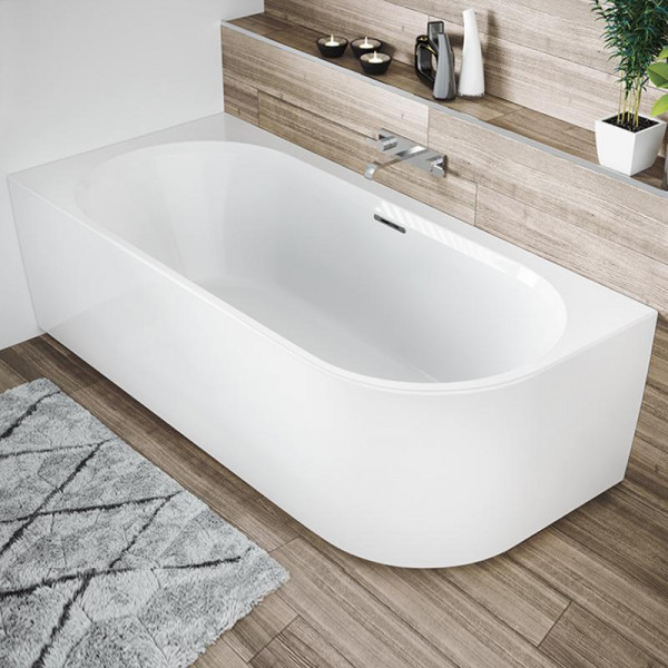 Riho Desire Corner Eck-Badewanne 180x84 cm weiß