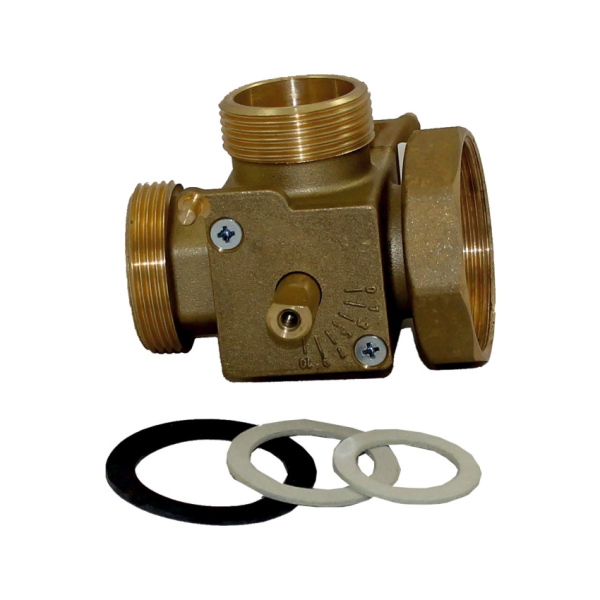 Wolf 3-Wege-Mischer aus Messing DN25 f.Verrohr.Set DN32HA, PG079