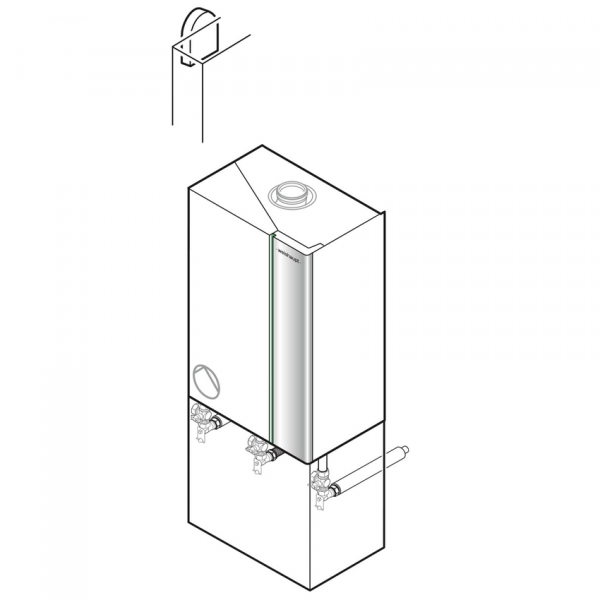 Weishaupt Paket WTC-GB 25-B S40-H Gas-Brennwertgerät