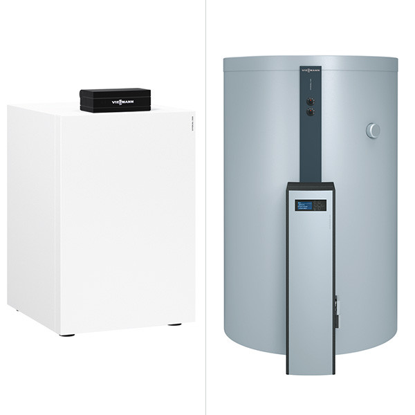 Viessmann Vitocal 200-G Sole-Wärmepumpe mit Vitocell 120-E