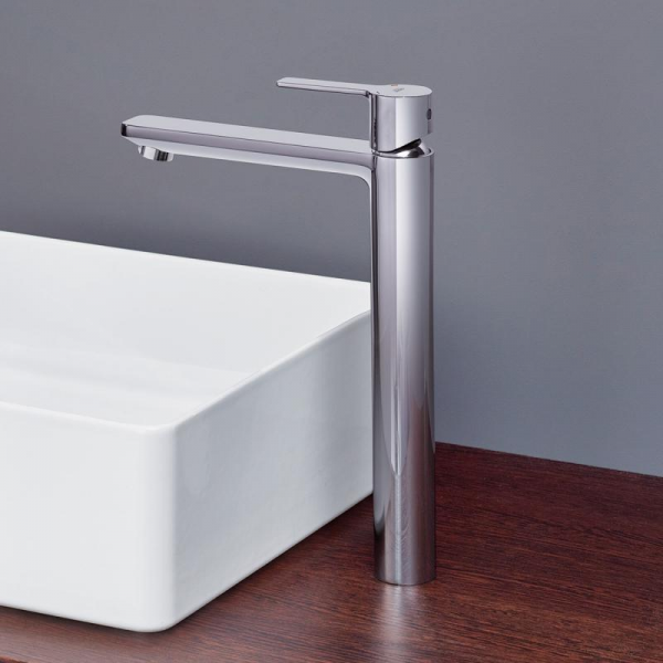 Grohe Lineare Einhand-Waschtischbatterie, für freistehende Waschschüsseln, XL-Size ohne Ablaufgarnit