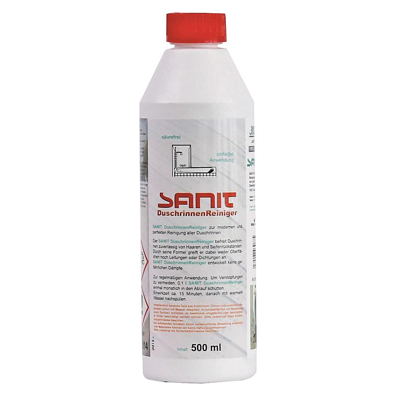 Sanit Duschrinnen Reiniger 500 ml 3067 | badexo.de
