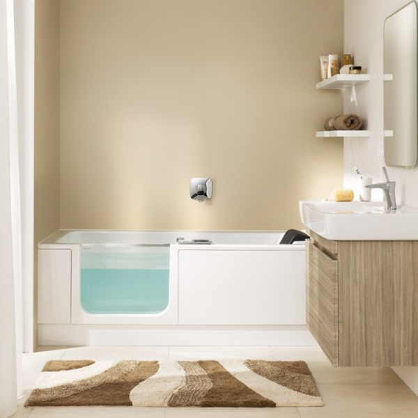 Artweger Twinline 2 Badewanne mit geteilter Tür