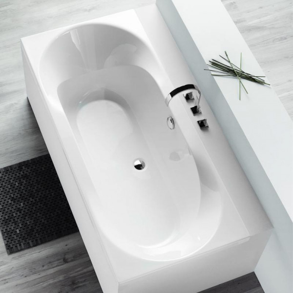Hoesch SPECTRA Rechteck-Badewanne 1800x800 weiß