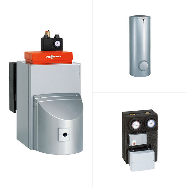 Viessmann Vitorondens 200-T ohne Mischer mit Vitocell 100-V CVA