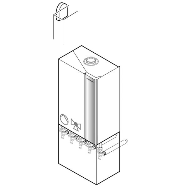 Weishaupt Paket WTC-GB 25-B S40-W Gas-Brennwertgerät