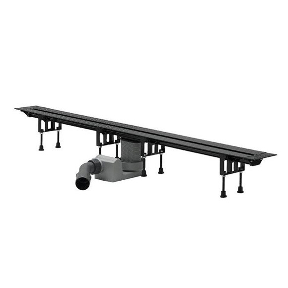 Viega Duschrinne-Grundkörper Advantix Vario, stufenlos ablängbar 30 - 120 cm