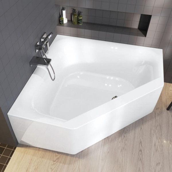 Riho Austin 145/145 Plug&Play CORNER Eck-Badewanne mit Verkleidung
