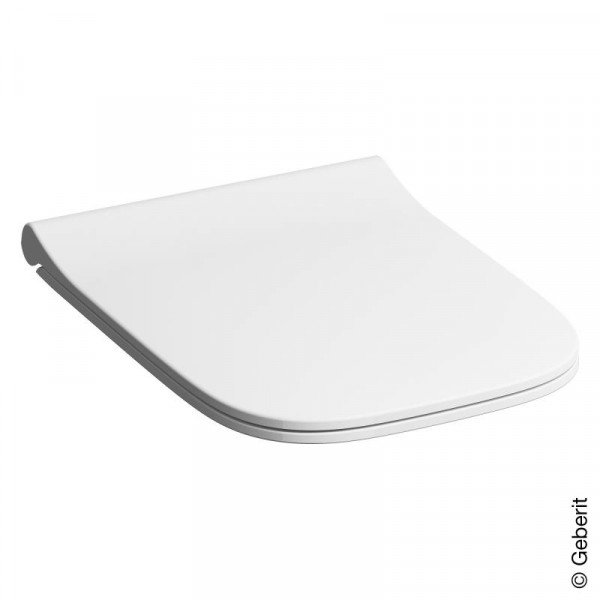 Geberit Smyle Square WC-Sitz, schmales Design, Sandwichform