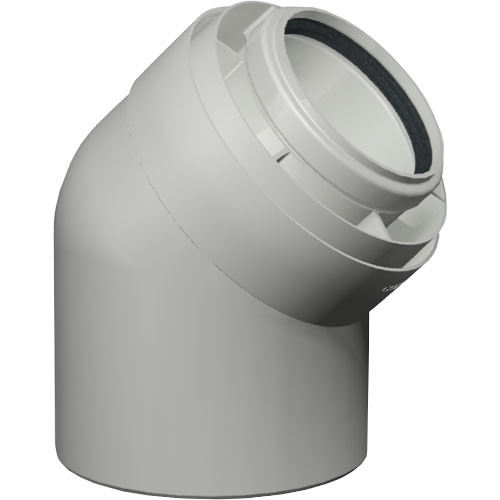 Viessmann AW-Bogen 45° 110/150 (2Stück)