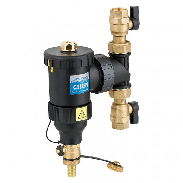 Caleffi Magnetit- und Schlammabscheider DIRTMAG mit Kugelhahn