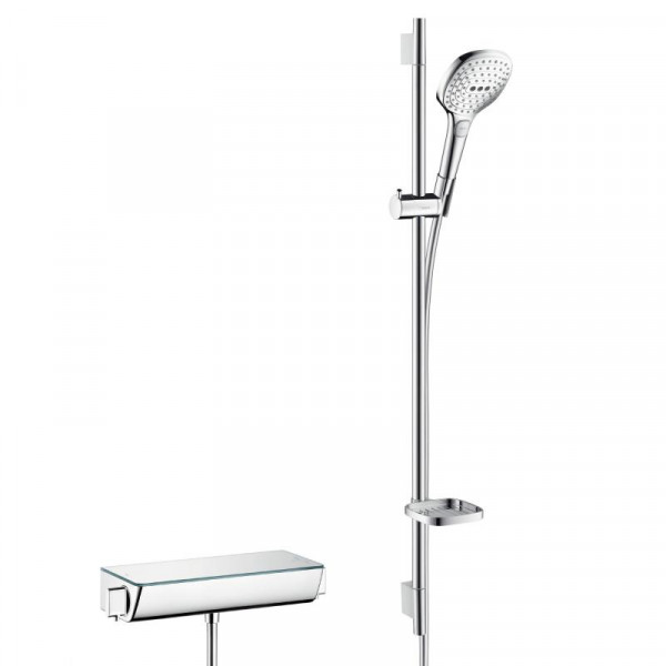 Hansgrohe Raindance Select E 120 Unica Combi 900 mm weiß-chrom