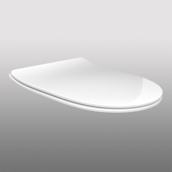 PREMIUM 100 WC-Sitz slim, oval, abnehmbar, mit Absenkautomatik