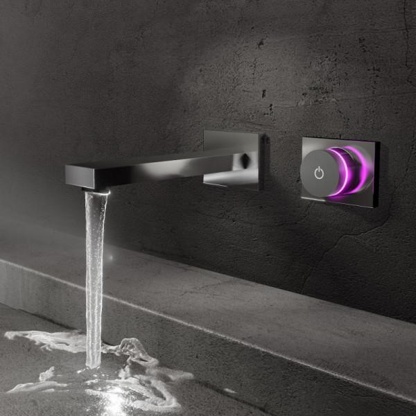 Steinberg iFlow vollelektronische Wand-Waschtisch-Armatur chrom