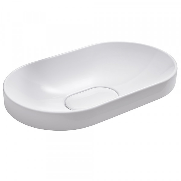 Design-Aufsatz-Waschbecken DEBUG 600 x 340 x 135 mm weiß