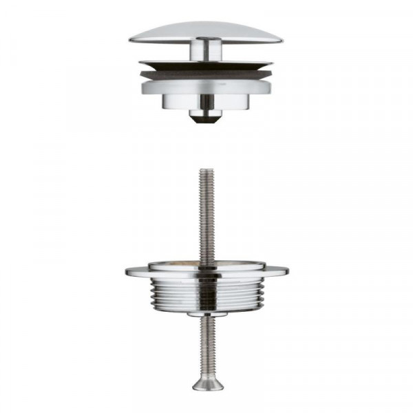 GROHE Ablaufventil 1 1/4" für Waschtisch ohne Überlauf chrom