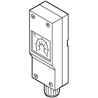 Weishaupt Thermostat für Fußbodenheizung (Max.-Begrenzer) Typ Jumo Heat THERM-AT