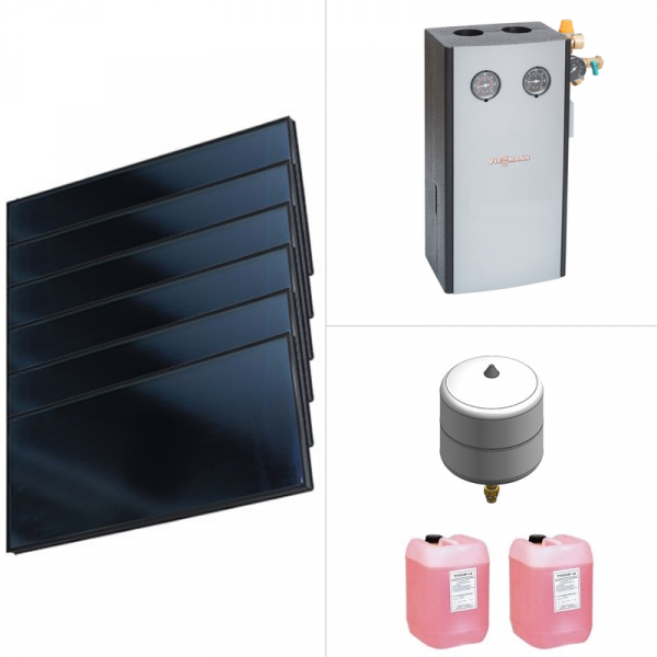 Viessmann Paket Vitosol 200-FM, 6x SH2F, HU