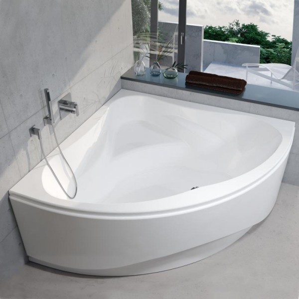 Riho Neo Eck-Badewanne Einbauversion weiß