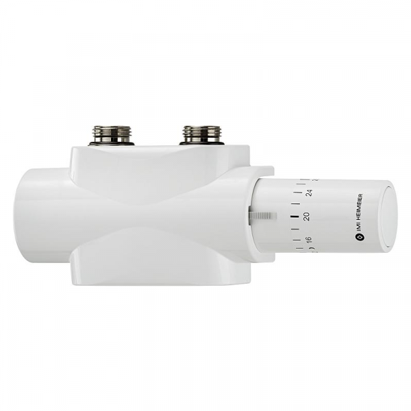 Heimeier Multilux 4-Eclipse-Set mit Halo, Zweirohrbetrieb 3/4", weiß RAL 9016