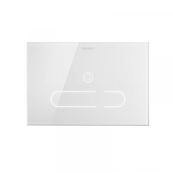 Duravit DuraSystem Betätigungsplatte A2 für WC, mit IR Sensor weiß/weiß