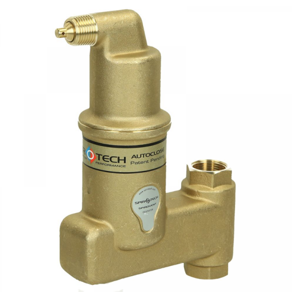 SpiroVent Solar AutoClose vertikal - 3/4''IG