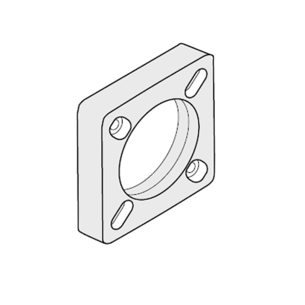 Weishaupt Zwischenflansch 30 mm