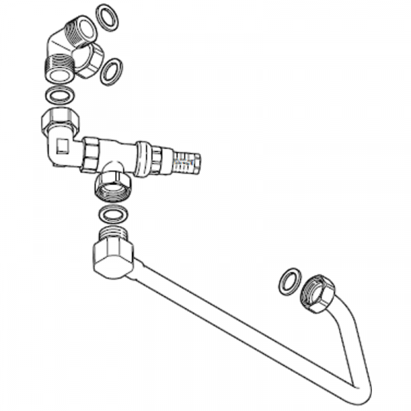 Weishaupt Differenzdruck-Überström-Set für WTC-GW 15-32-B, WHI con-heat 25 #1